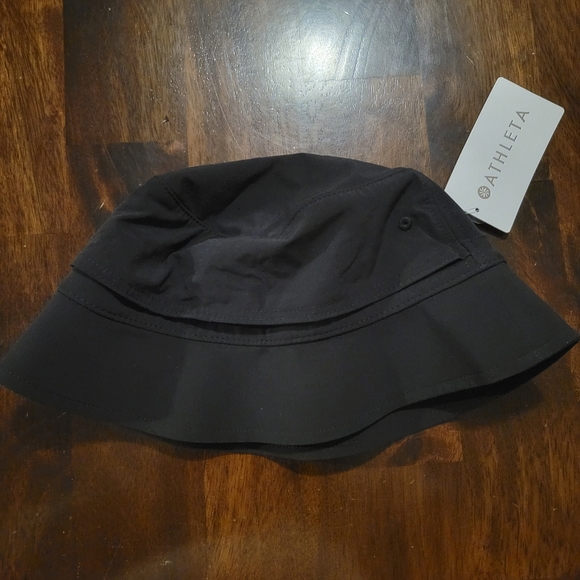NWT Athleta Bucket Hat in black - Picture 4 of 6